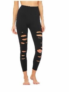Alo High-Waist Black warrior Leggings